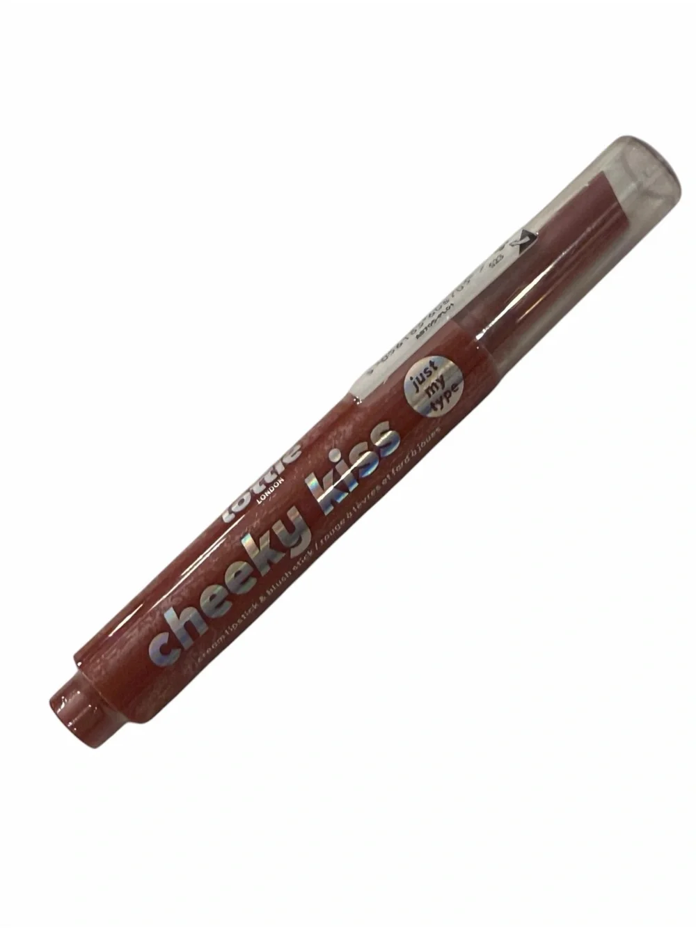 Lottie London Cheeky Kiss in JUST MY TYPE Multi-tasking Lip‎ & Cheek Color NEW